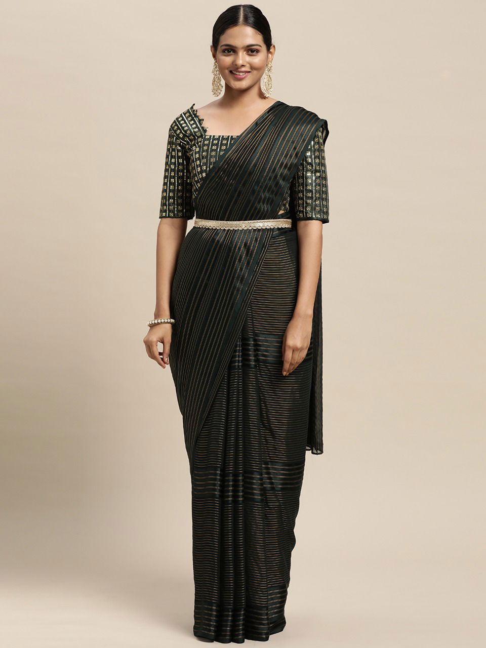 Jully Designer Stylish Party Wear Georgette Heavy Saree Collection